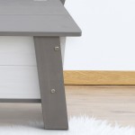 Bancuta mare 2 in 1 Corky din lemn cu depozitare pentru copii Bancuta mare 2 in 1 Corky din lemn cu depozitare pentru copii
